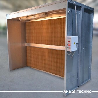 Покрасочная камера сухого типа "ПКС 2500"